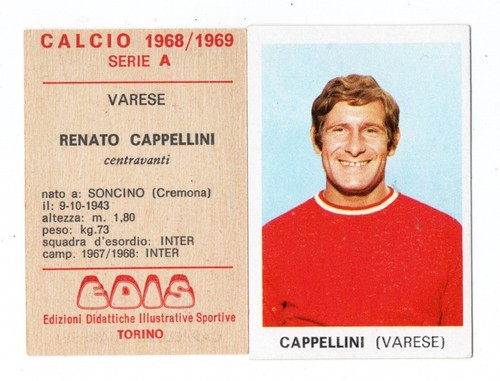 FIGURINE CALCIO EDIS SERIE A 1968-69 RETRO ROSSO SCEGLI DALLA LISTA - Picture 243 of 269