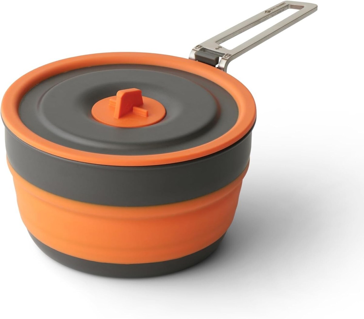 Sea to Summit Frontier Collapsible Cooking Pot 1L Puffin's Bill Orange