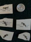 6 Vtg. Iridescent White Pearl Buttons Sewing/Repurpose Jewelry-Antique & Rare — photo 4