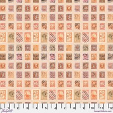 Tim Holtz Palette Palette Orange Stamps Sold by The 1/2 Yard