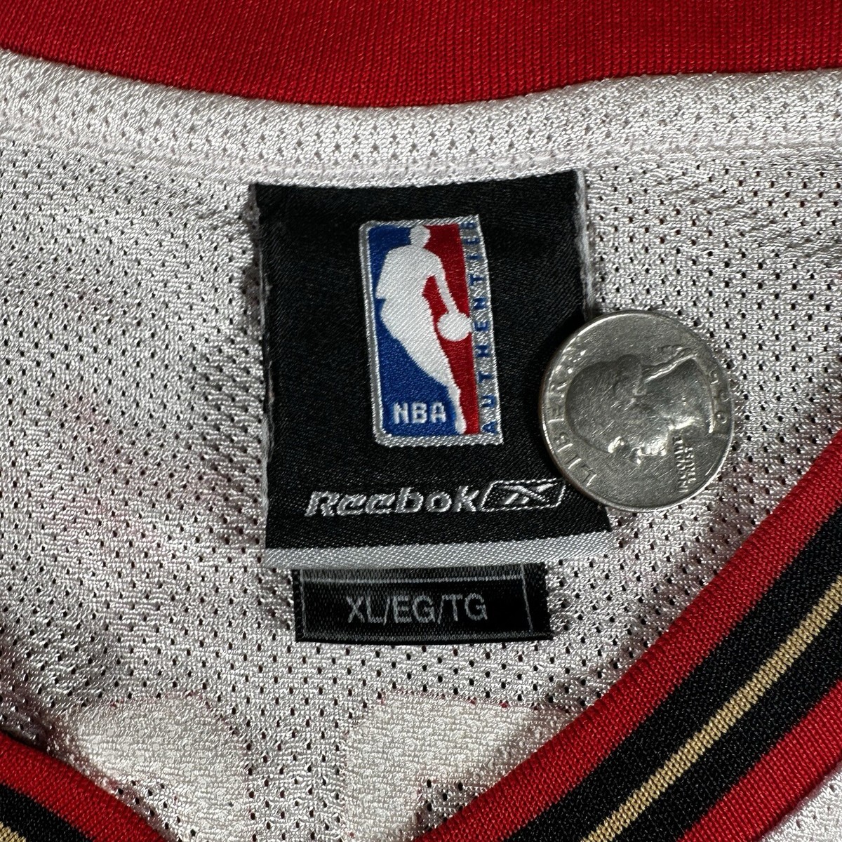 Allen Iverson #3 Sixers Reebok Jersey Team Apparel XL NBA