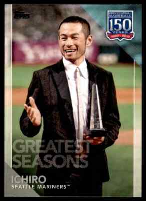 2019 TOPPS 150 YEARS CARD SEATTLE MARINERS ICHIRO #150-114
