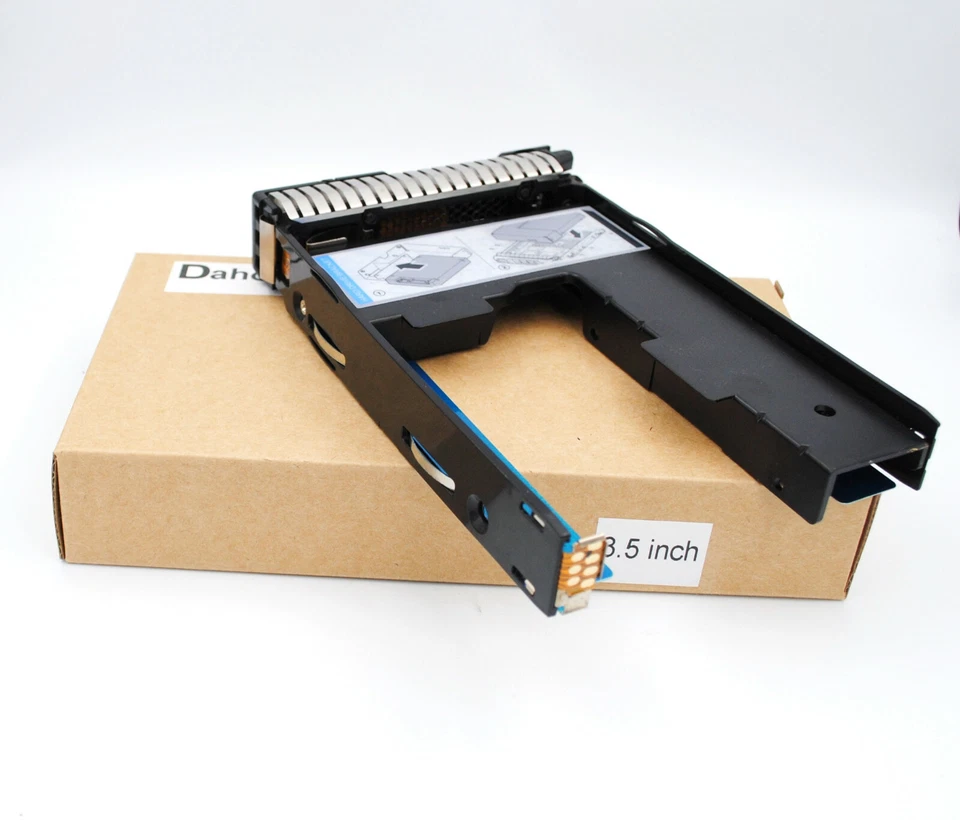 651314-001+FRU00FC28 2.5" SSD to 3.5" SAS/SATA Tray Caddy Adapter for HP G8/G9 - Image 4 of 4