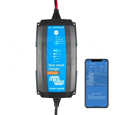 VICTRON ENERGY Batterieladegerät 12V Victron BlueSmart IP65 12/15A 230V alle Batterietypen