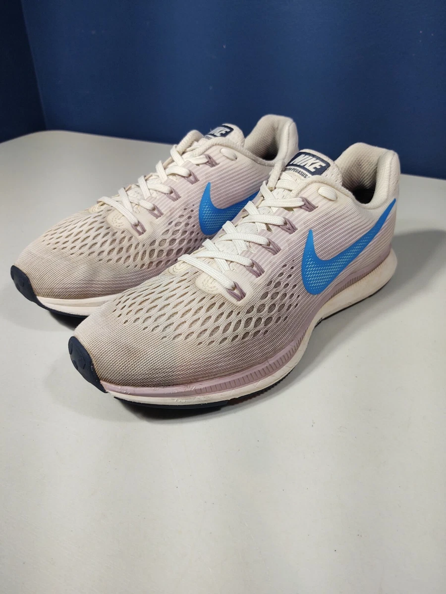 Nike Air Pegasus 34 Summit White Blue 880560 Women&#039;s Size 9 | eBay