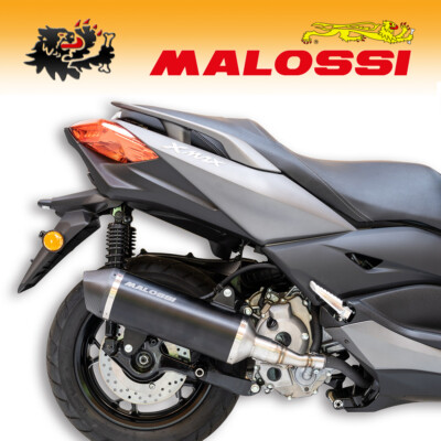 3218013 [MALOSSI] AUSPUFF RX SCHWARZ - YAMAHA X-MAX 300 ie 4T LC e4 (2017-2020)