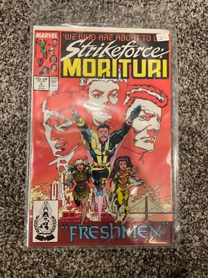 Strikeforce Morituri #8 (1987) Marvel Comics