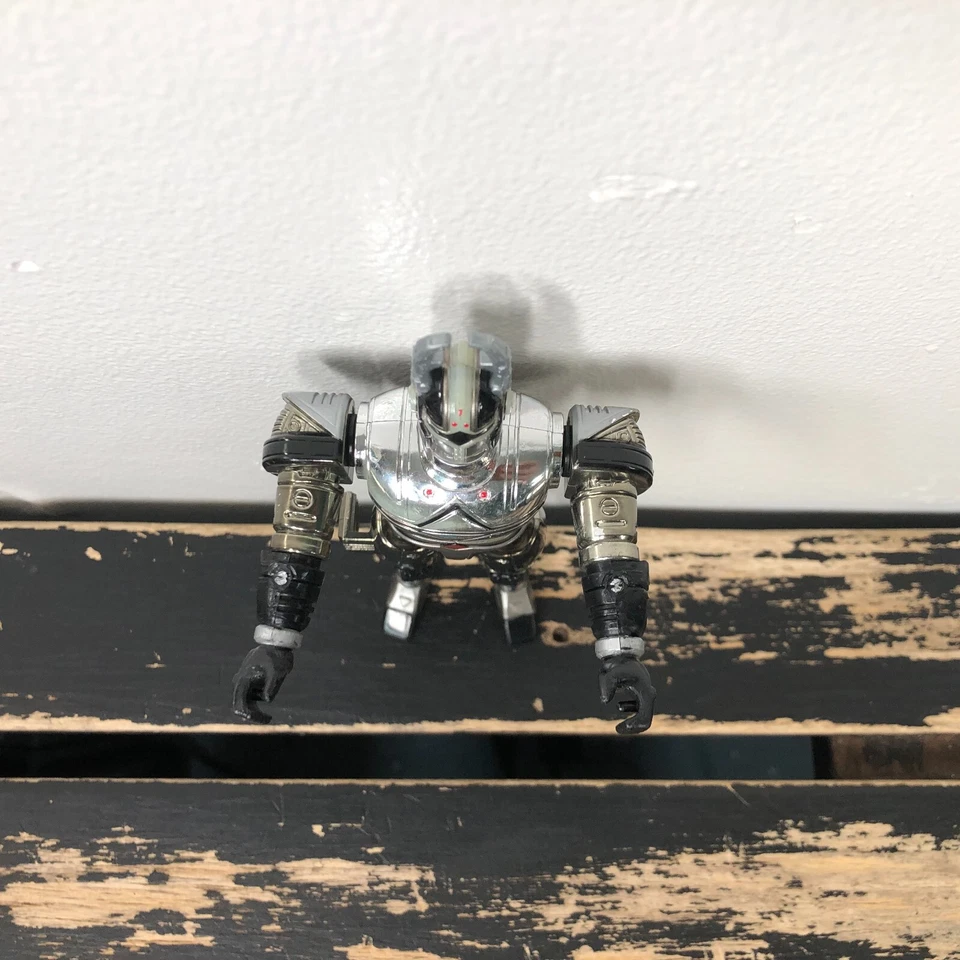 Figuras de acción Beetleborgs Metallix titanio plata Bandai 1997 coleccionables 5" Foto 2 de 4