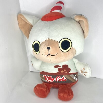 Funko SodaKats 7  Cat Kitty Cola Plush Toy Stuffed Animal Red 2021 Soda Kats