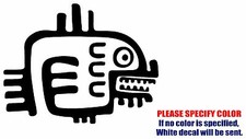 Aztec Ancient Graphic Die Cut decal sticker Car Truck Boat Window Bumper 10"