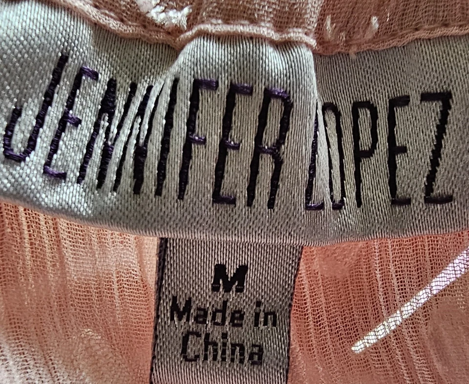 Camisa Blusa Jennifer Lopez Mujer Talla M Mediana Rosa Foto 2 de 4