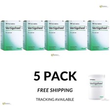 Vertigoheel HEEL 50 tablets vertigo , dizziness , tinnitus , motion 5 PACK