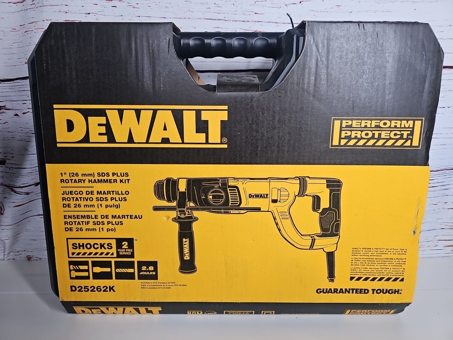 DEWALT D25262K 1" SDS Rotary Hammer Kit for sale online eBay