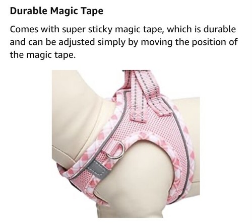 Mercano Soft Mesh Dog Harness and Leash Set No-Chock Step-in Reflective Sz Large - Picture 12 of 24