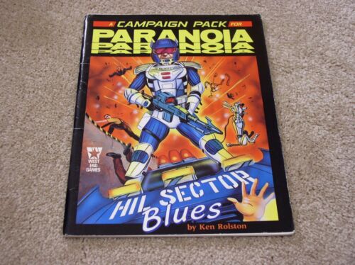 West End Games Paranoia Hill Sector Blues Campaign Pack - Picture 1 of 1