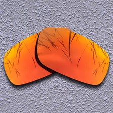 US Fire Red Polarized Replacement Lenses For-Oakley Canteen 2014 Anti-Scratch