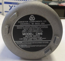 CONVEYOR COMPONENTS CAT NO: CMS MOTION SWITCH 5A 120VAC 1/10HP