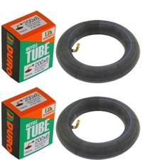 2 - DURO Bicycle Inner Tube 10" x 2.50" 90 Degree Bent Standard Schrader/Valve