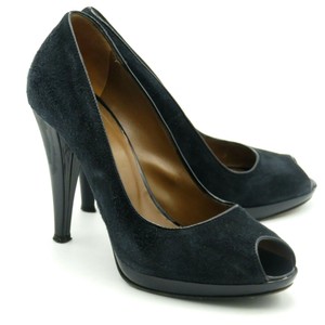 navy peep toe court shoes