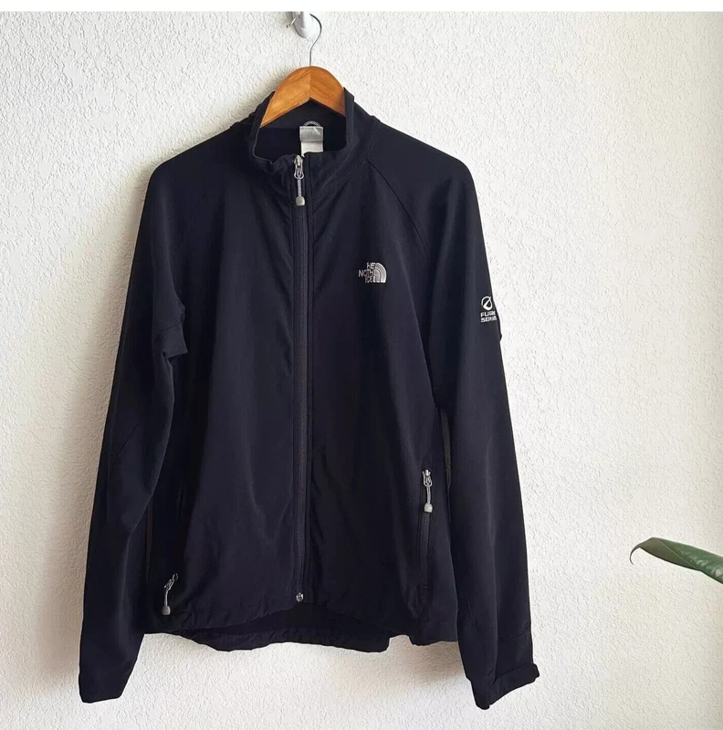 north-face windwall softshell full zip flight series hiking jacket