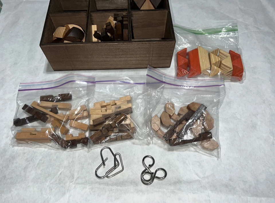 Thinking Puzzles 8 Premium головоломка тизер 100% качество дерева - Изображение 2 из 4