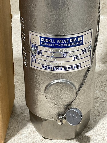 Kunkle 171S-C01-MG 1/2" 80 Set NEU - Bild 2 von 4