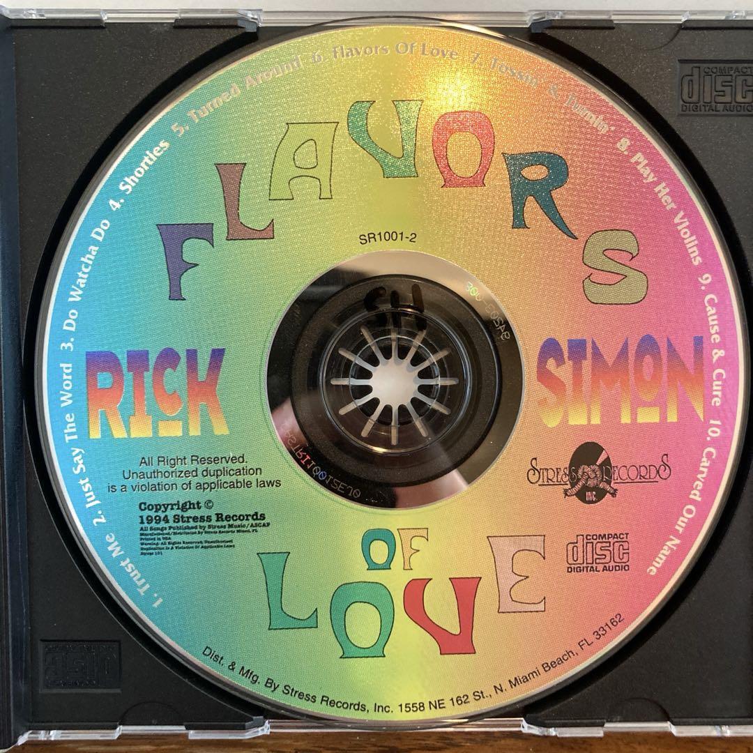 洋楽 Rick Simon Flavors Of Love 1994 Rick Simon – Flavors Of Love – CD (Album), 1994 [r5424871