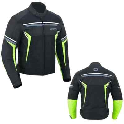 Motorrad Textil Jacke Motorradjacke  schwarz M - 6 XL