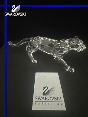 SWAROVSKI LEOPARD 217903 BOX + COA