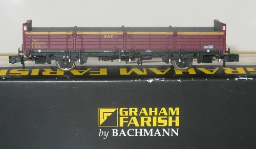 Graham Farish Spur N 373-625B EWS weinrot 31 Tonnen OBA offener Waggon 110351 | Zustand: Used