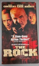 The Rock VHS 1997 Sean Connery Nicolas Cage Michael Bay Action Cult Classic 90s