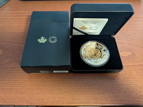 2024 Canada 5 oz. Pure Silver Coin – Heraldic Landscape: Birds of Canada - Picture 4 of 9