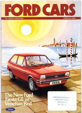 Ford Cars February 1980 UK Market Brochure Fiesta Escort Cortina Capri Granada