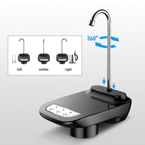 5 Gallon Water Bottle Switch Pump Electric Automatic Universal Dispenser USB NEW - Picture 2 of 11