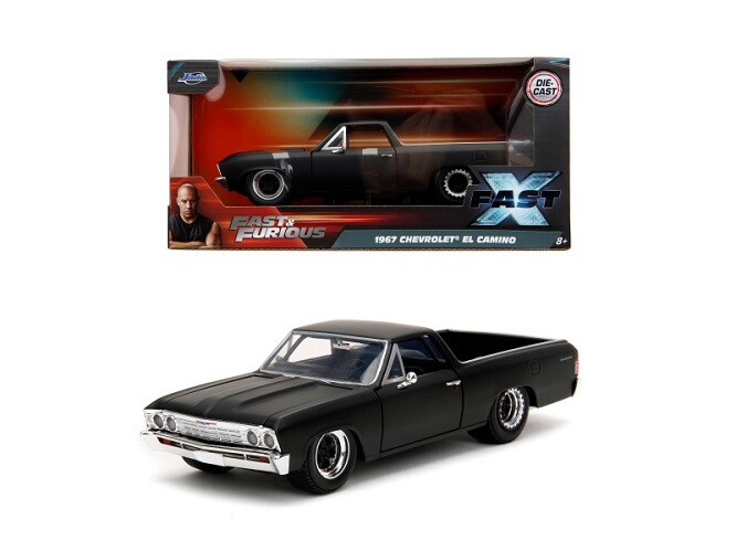 Jadatoys 253203086 - 1/24 Fast & Furious 1967 El Camino (F10) - New