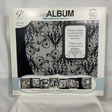 Wedding Photo Album, 24 Pre-Designed Pages, 12x12 inch, Brand NEW in Package