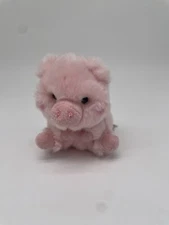 Aurora Rolly Pet Pricilla The Pig Plush Stuffed Animal Toy 6"