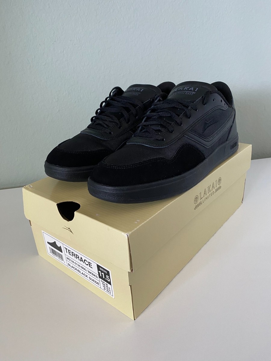 Lakai Terrace Griffin Gass Mens 11.5 Black Suede Skate Shoes | eBay