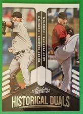 2022 Panini Absolute Historical Duals - Roger Clemens Andy Pettitte HD-RA