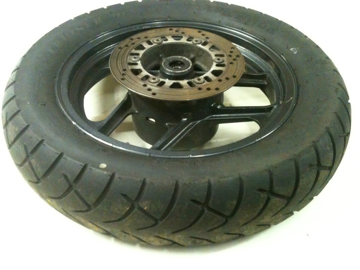 1994 Kawasaki Ninja ZX 600 Rear Wheel Rim Tire Brake Rotor Disc