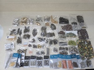 Assorted Jewelry Findings For Jewelry Making Lot Read Description