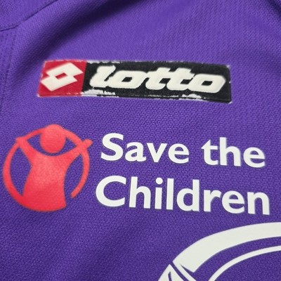 2012 Lotto ACF Fiorentina Home Soccer Jersey Juan Vargas Women XXS