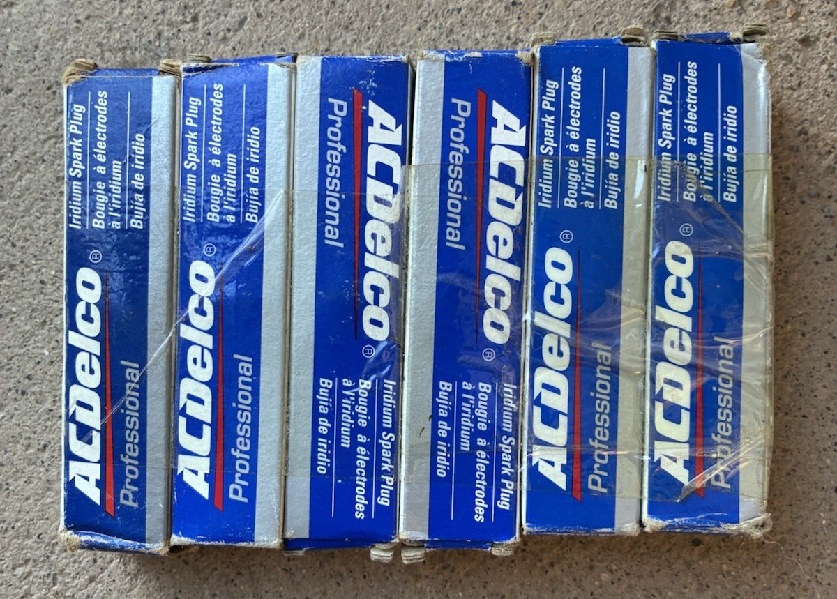 6 ACDelco 41-101 41101 Iridium Spark Plugs Plug Chevrolet Pontiac Cadillac GMC