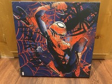 Marvel Spider-Man Canvas Wall Art Licensed Reproduction 16 X 15  