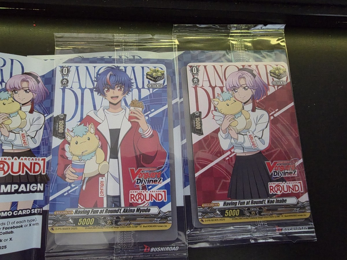ヴァンガード ラウンドワン　アキナ&ナオ　コラボカード ヴァンガード ラウンドワン アキナ&ナオ コラボ トリガーカード - メルカリ