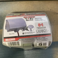 TayMac MX4380S Weatherproof Metallic Low Profile While-In-Use Device cover with