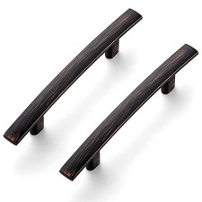 Ravinte 5-3/16 Inch Curved Cabinet Pulls Oil Rubbed Bronze Kitchen Arch
