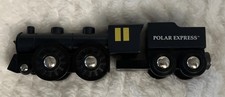 TM  Warner Bros Brio Wooden Railway Polar Express Train Engine w/ Tender