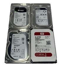 Lot of 20 8TB Mixed Brand/Model 3.5" SATA Hard Disk Drive HDD 7200 RPM (AMX)