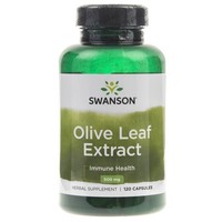 Swanson Olivenblattextrakt 500 Mg, 120 Kapseln